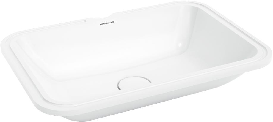 Раковина PLAZA 55х38 см, встраиваемая снизу