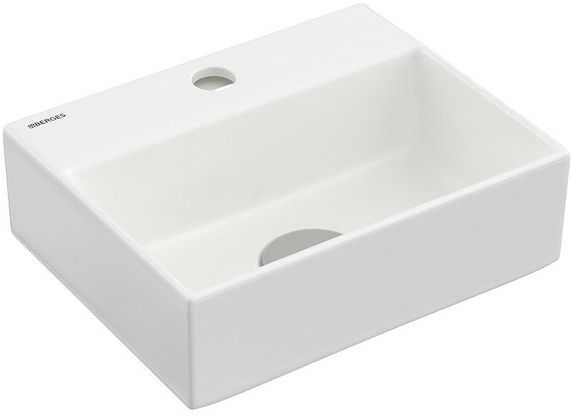 Раковина 29х24 cм, подвесная/накладная, цв.белый ZZ