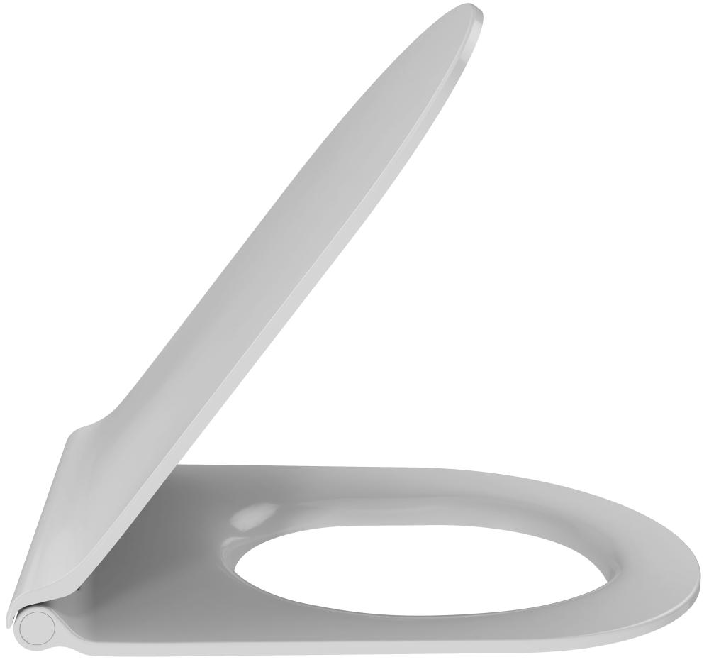 Крышка-сиденье для унита RODIN+ тонкое с микролифтом, цв. белый