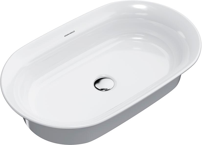 Раковина-чаша CANALETTO  65 см, БЕЗ сифона, белая