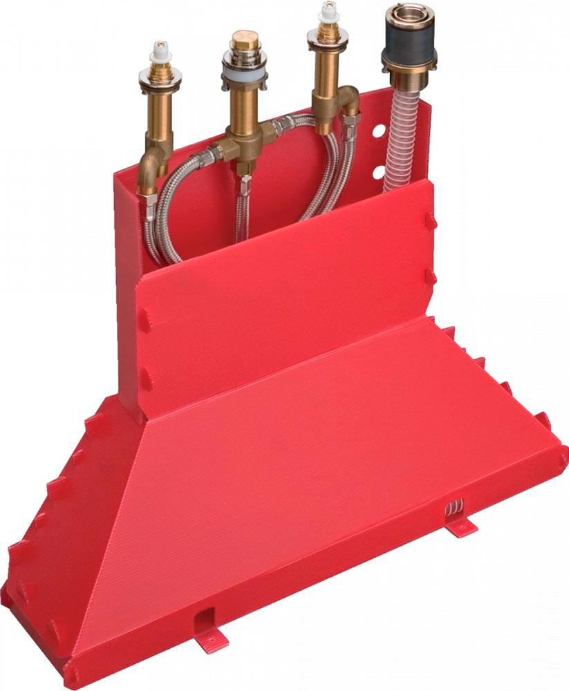 Скрытая часть смесителя для ванны на 4 отв. Hansgrohe ZZ