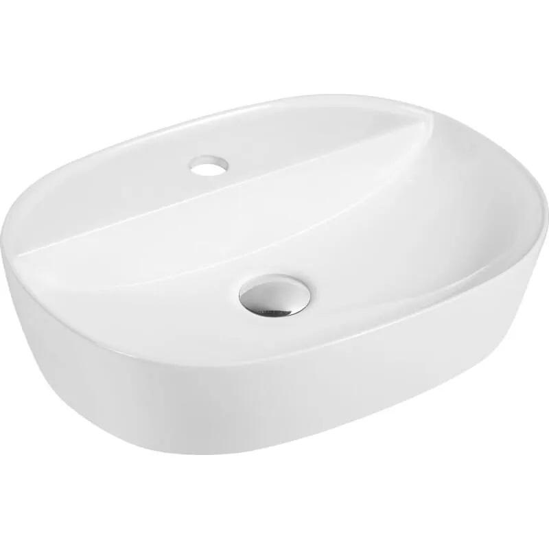 Раковина-чаша Lake-2, 500x380x120 см, БЕЗ сифона, белая ZZ