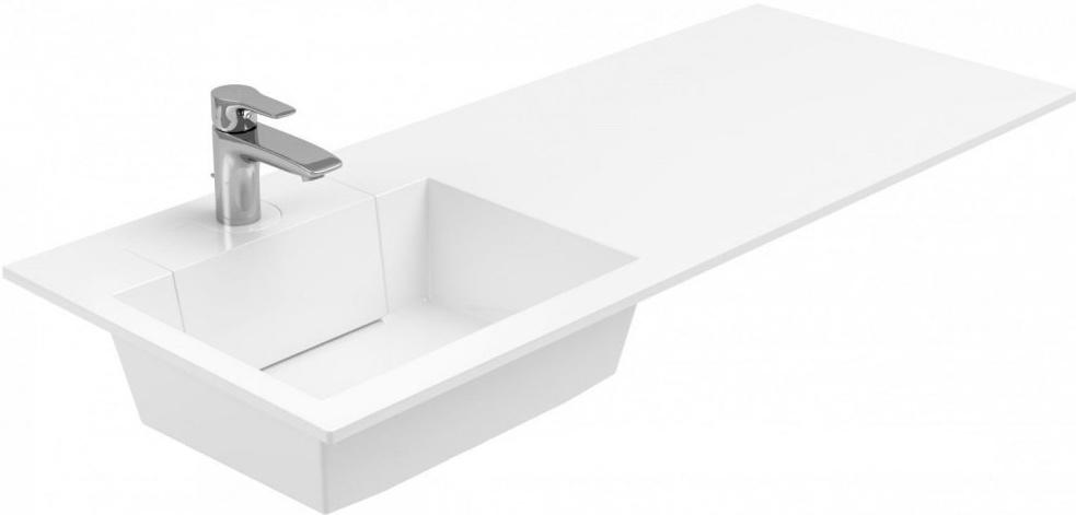 Раковина-столешница Фортуна 120 левая ZZ