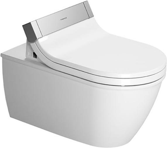 Унитаз подвесной, 370х625мм, для монтажа с сиденьем SensoWash, с покрытием HygieneGlaze, Darling New ZZ