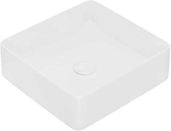 Раковина - чаша IDDIS Slide SLIWS01i27, 36x36x11 см, БЕЗ отверстия под смеситель, цв.белый, ZZ
