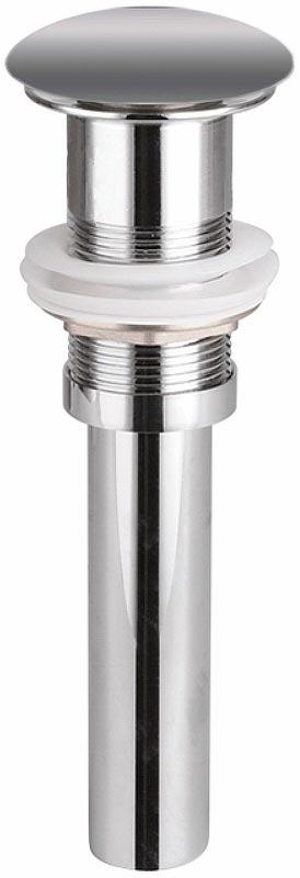 Донный клапан для раковины без перелива, цвет черный матовый ZZ