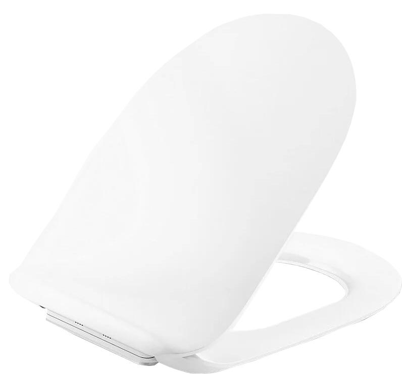 Крышка-сиденье для унитаза, с микролифтом, цв.белый KL