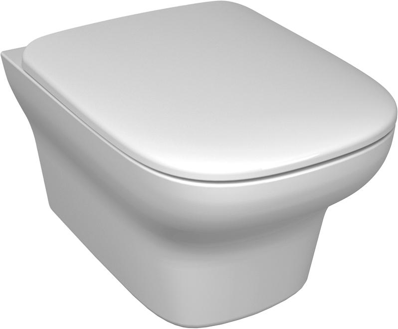 Унитаз подвесной VOX, безободковый, БЕЗ крышки-сиденья