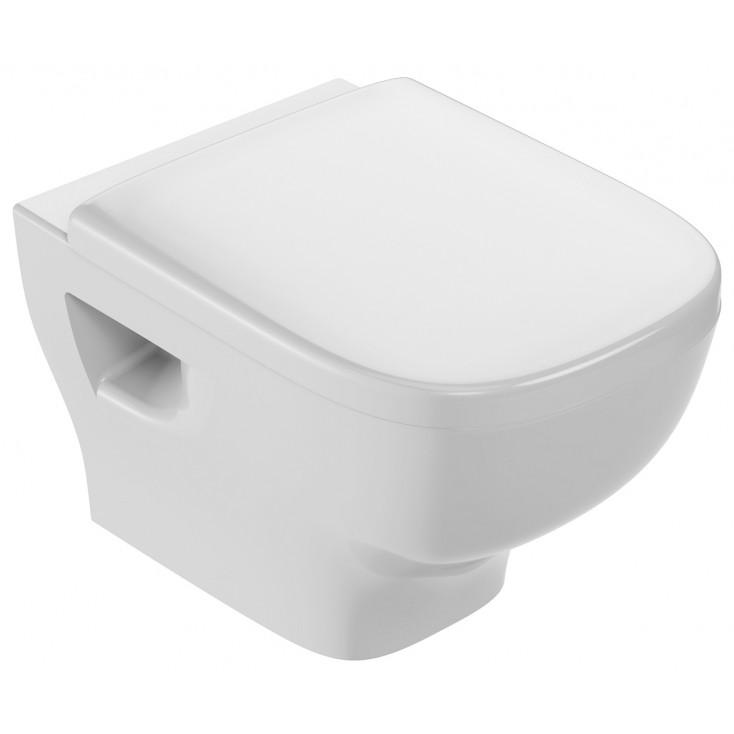 Унитаз подвесной, безободковый, БЕЗ крышки, STRUKTURA ZZ