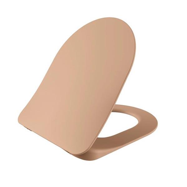 Крышка-сидение для унитаза FREE цвет CAPPUCINO с микролифтом, ZZ