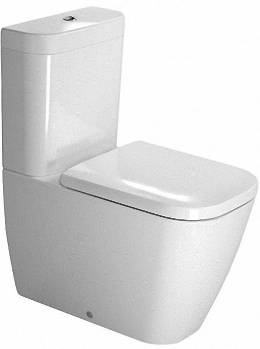 Чаша напольного унитаза 365 x630мм, без сиденья, крепёж к полу в компл., Happy D.2 ZZ