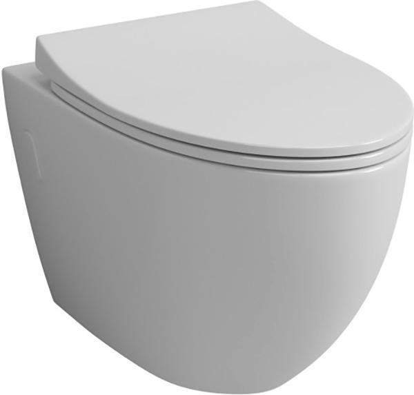 Унитаз подвесной с крышкой микролифт Grossman GR-4451S безободковый ZZ