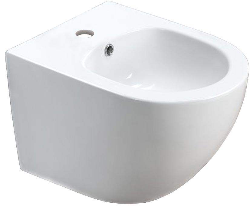 Биде подвесное, цв. белый, ZZ