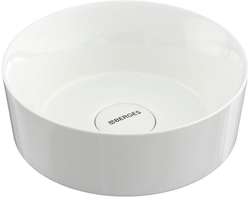 Раковина-чаша Mascon 38х38х12,5 см, БЕЗ отверстия под смеситель, цв. белый, ZZ