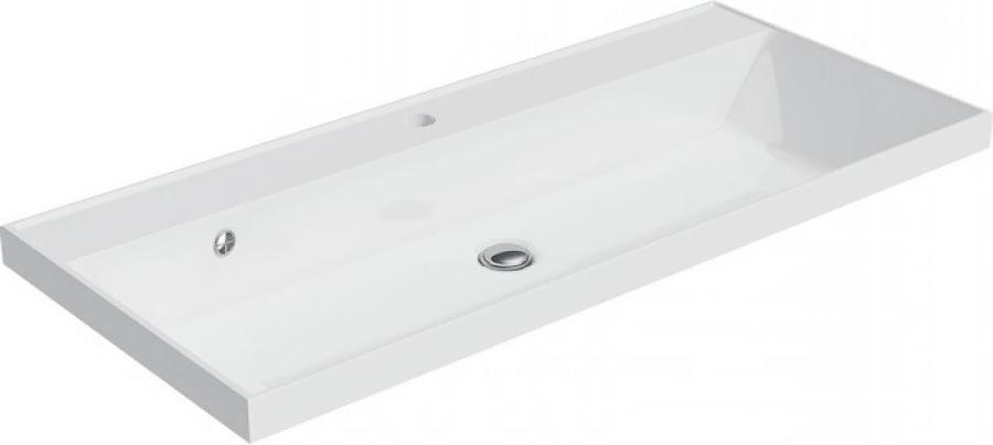 Раковина-столешница Classica 100 см (без тумбы не продается), без д\к ZZ