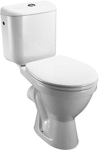 Унитаз белый нижн.подв., 2 слив Lyra ZZ