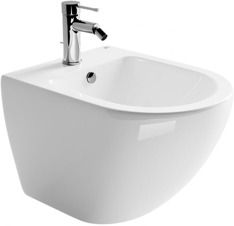 Биде подвесное Metropol 49x36.5x33 см,крепеж в комп-те, цвет белый