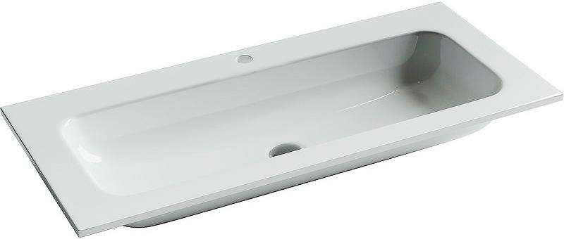 Раковина для мебели, прямоугольная 1010х457х137 мм, цвет белый ZZ