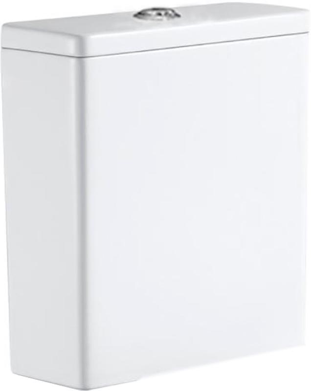 Бачок для унитаза напольного TAVR 2.0 C2 (арт 243542), Слив 4,5/3 л подключение снизу, цвет белый ZZ