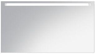 Зеркало с подсветкой 1200хh500х37мм, корпус белый глянец, выключатель снизу справа, крепления в компл. Pli ZZ