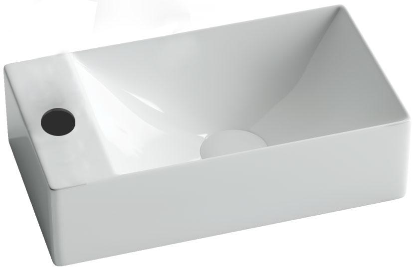 Раковина Ceramica Nova Element 37х22 см, цв. белый, ZZ