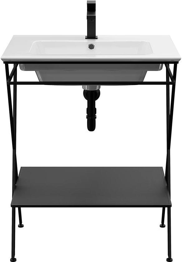 Металлическая структура PIANO Next напольная 65, черная матовая ZZ