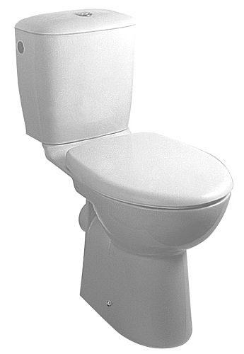 Унитаз белый с гориз.вып., ниж.подв., без крышки Olymp ZZ