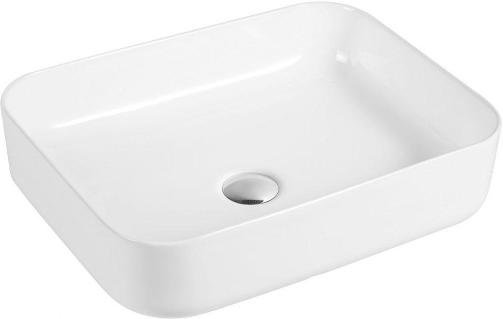 Раковина-чаша Soul-1, 500x400x135 см, БЕЗ сифона, белая ZZ