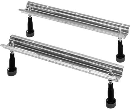 Ножки для ванн и душ.поддонов из акрила с боковой длиной до 1000мм, регулировка по h120(145)-190мм, (комплект 2шт.), Duravit ZZ