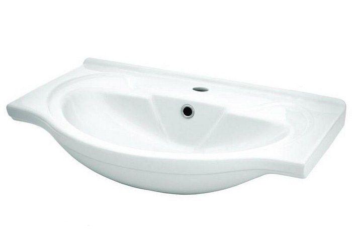 Раковина Байкал 65 для тумбы Крит 65, белая ZZ