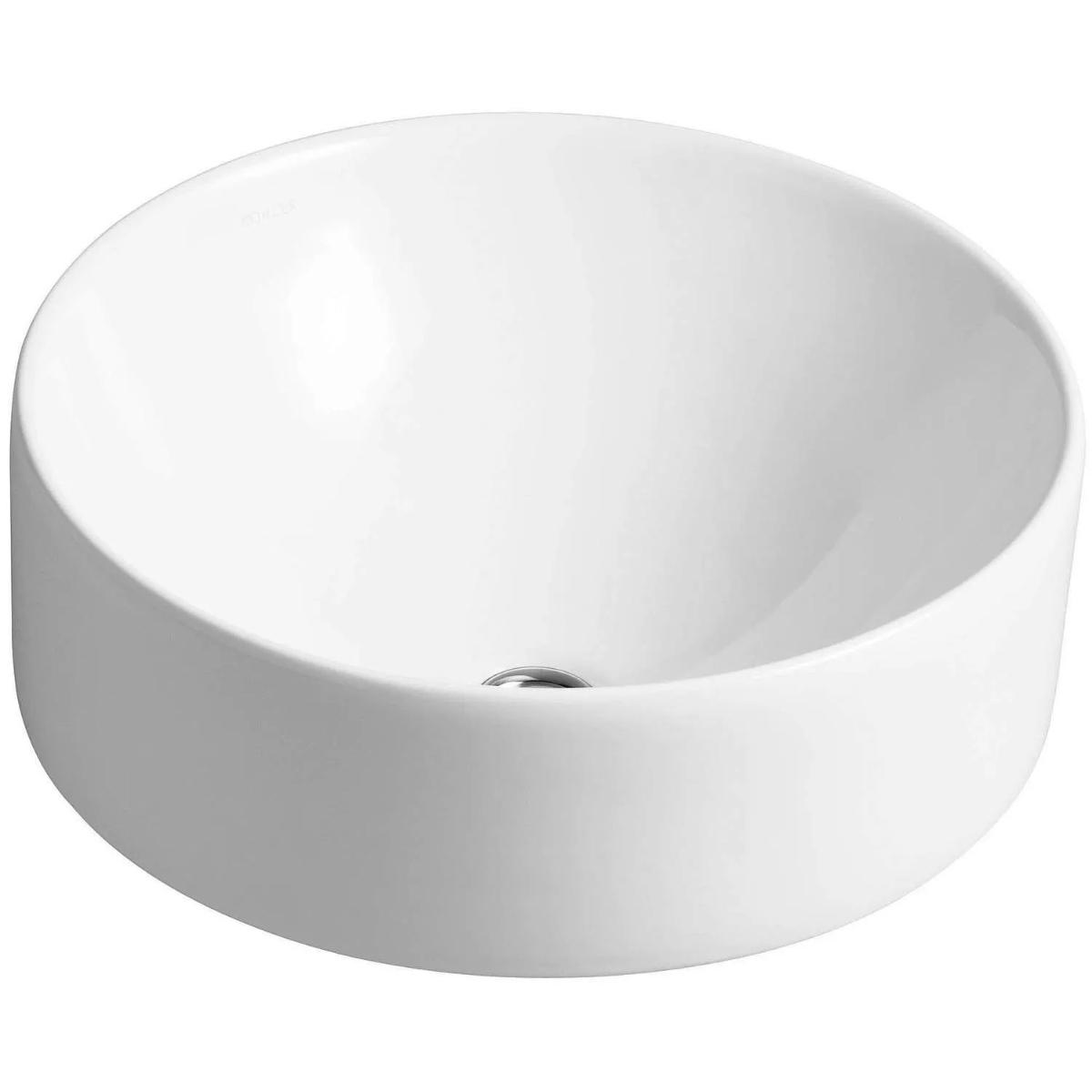 Раковина VOX,  накладная, круглая 42 см,цв. белый ZZ