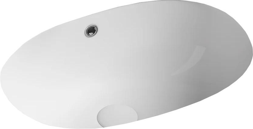 Раковина 565х385 мм, встраиваемая под столешницу, цв. белый ZZ