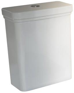 Бачок для напольного унитаза Pompei, цв. белый