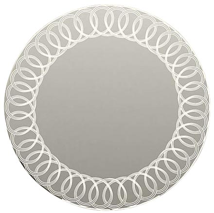 Зеркало "Belle Spirale Light"- 75см, с диодной подсветкой KL