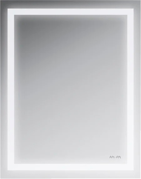 Зеркало Gem, 55x70 см,с контурной Led-подсветкой, , ZZ