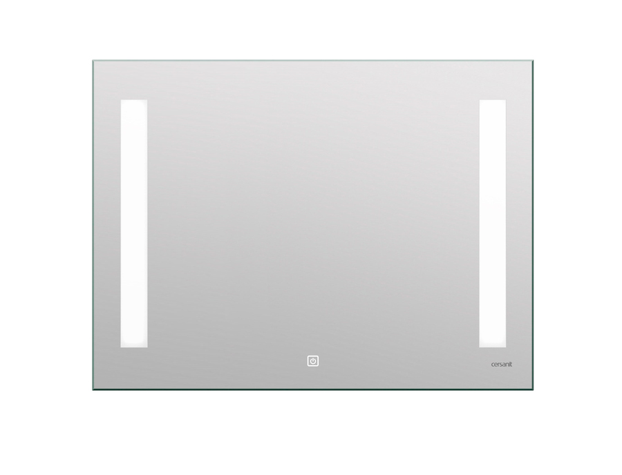 Зеркало LED 020 base 80*60 см, с подсветкой, сенсор на зеркале,  ZZ