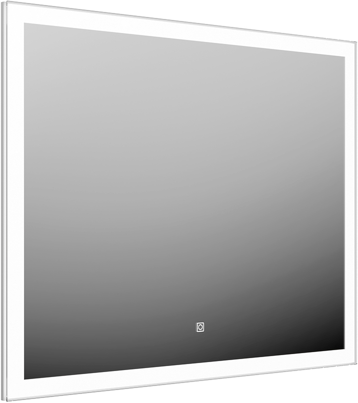 Зеркало с LED-подсветкой 100х80 см XX