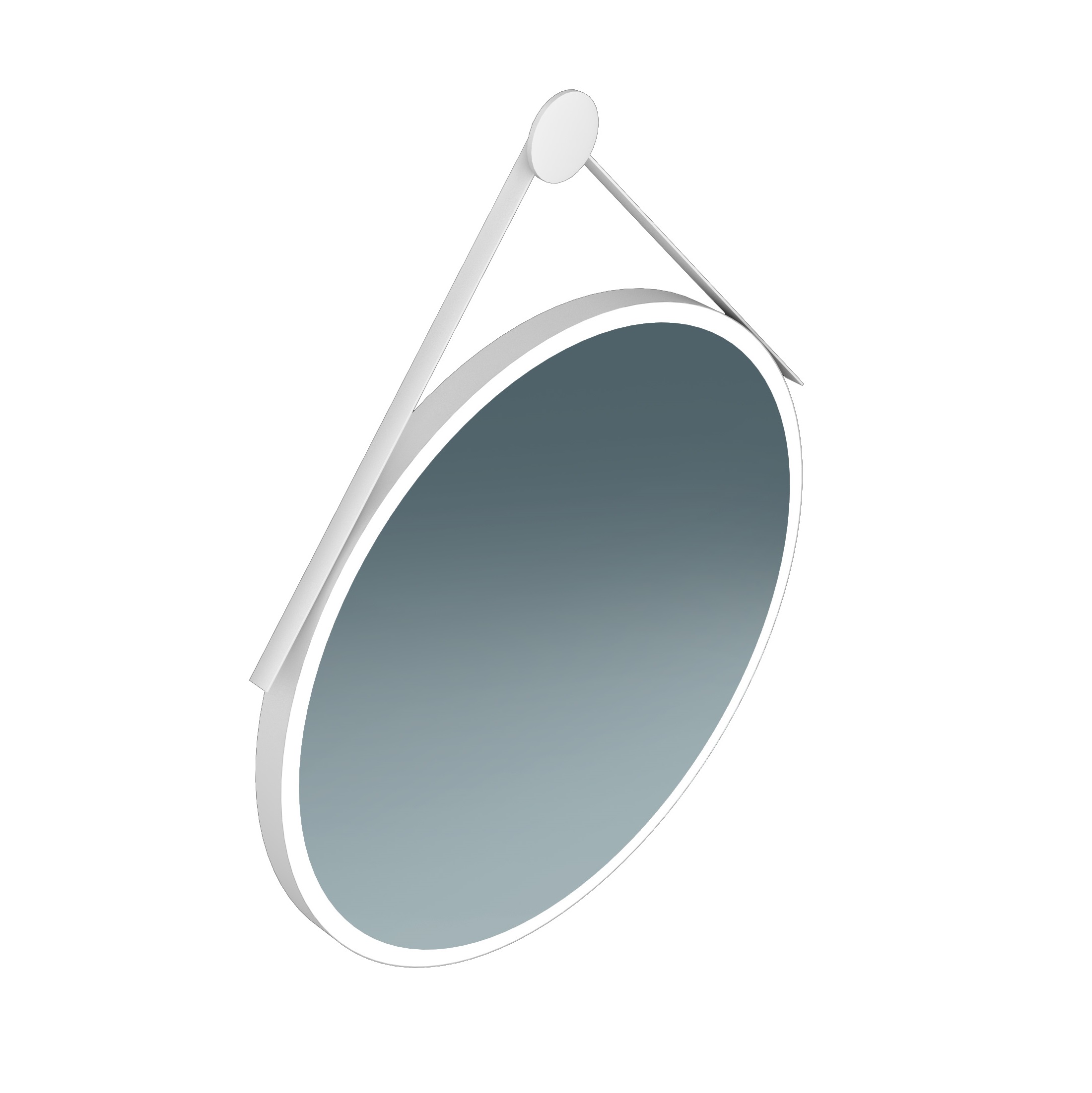 Зеркало CONO круглое 70 белое