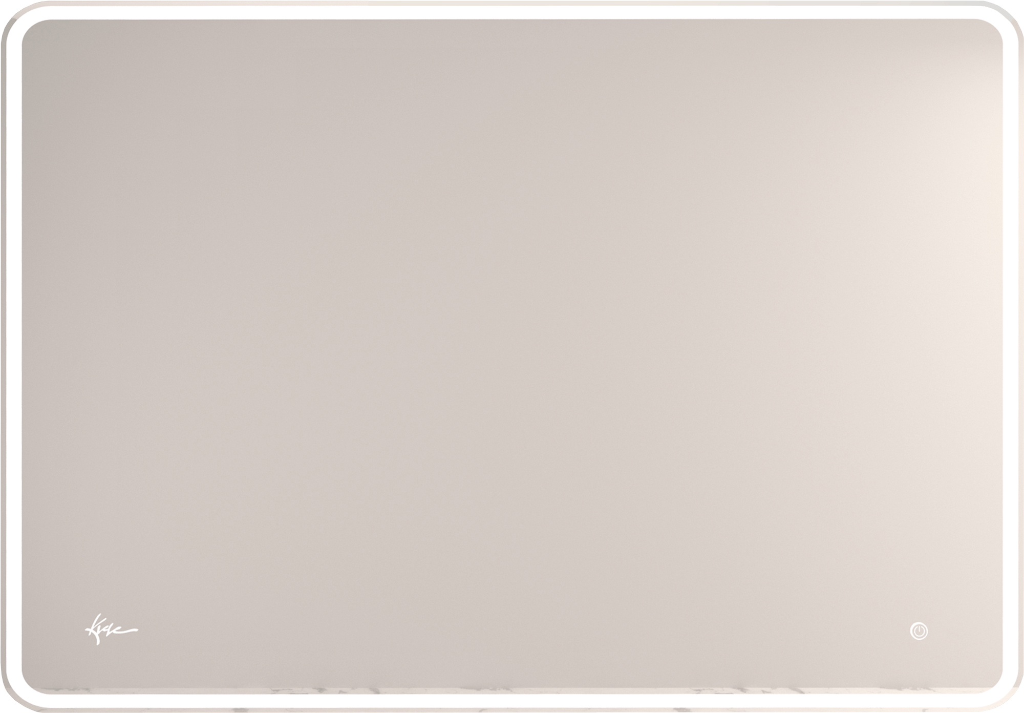 Зеркало прямоугольное 1200х800 мм с подсветкой и без  подогрева,  MILAN (Venecia) ZZ