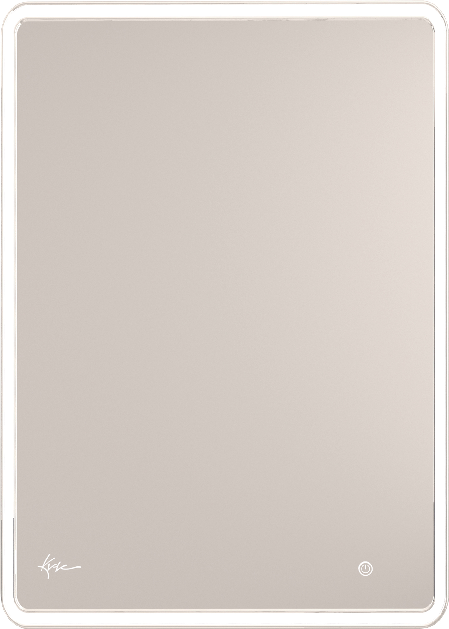 Зеркало прямоугольное 700х800 мм с подсветкой и без подогрева, VENECIA (Venezia Luxe) ZZ