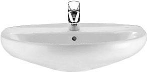 Раковина Victoria 65см бел.б/пьедестала, крепеж в комплекте XX