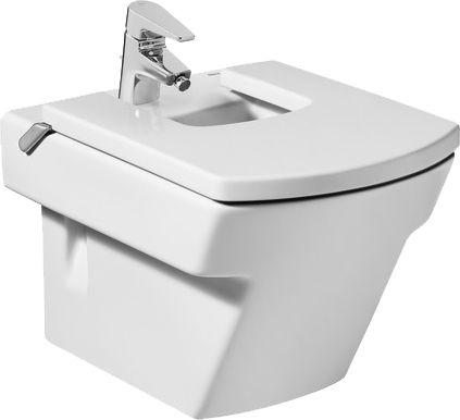 Подвесное биде Hall, без крышки, крепежа, белое ZZ