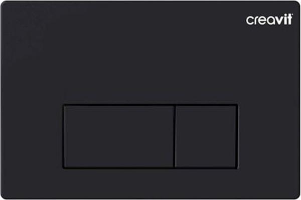 Кнопка смыва ARC двойная для инсталляций арт.GP8002.01, матовый черный, ZZ