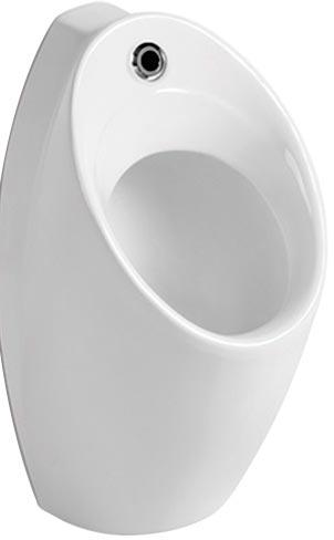 Писсуар со встроенным электронным сенсором системы смыва, питание от батарейки ZZ