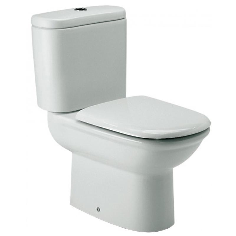 Чаша унитаза GIRALDA гориз. (бел), БЕЗ бачка и крышки  ZZ