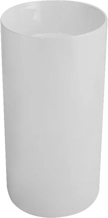 Раковина напольная 45x45x86 см, БЕЗ отверстий под см-ль, цв.белый ZZ