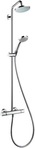 Душевая система Croma Showerpipe 160 (смеситель+шланг+штанга+ручной душ+верхний душ), хром ZZ