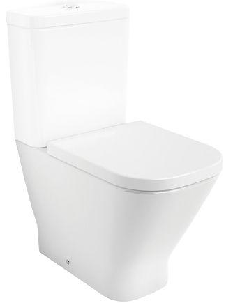 Бачок для напольного унитаза Gap Clean Rim, слив 4/2 л., нижн.подв., кнопка хром ZZ