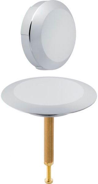 Ручка управления сливом и крышка сливного отверстия (цв.хром), для сифона на ванну арт. 150.501/150.505, Geberit