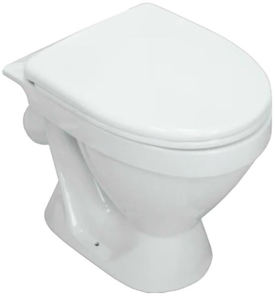 АКЦИЯ  Чаша унитаза "Виктория" (2-ой сорт), пластиковая крышка в комплекте, без бачка n172289 ZZ